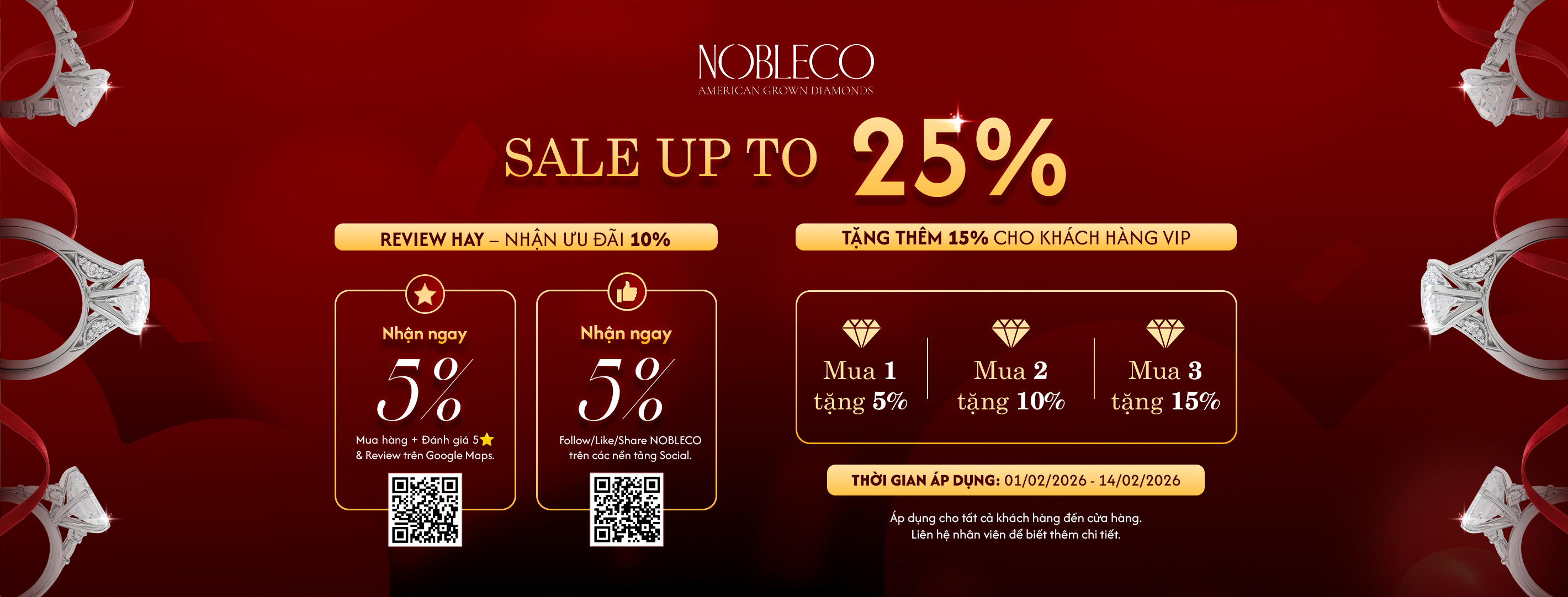 Chương trình khuyến mại NOBLECO