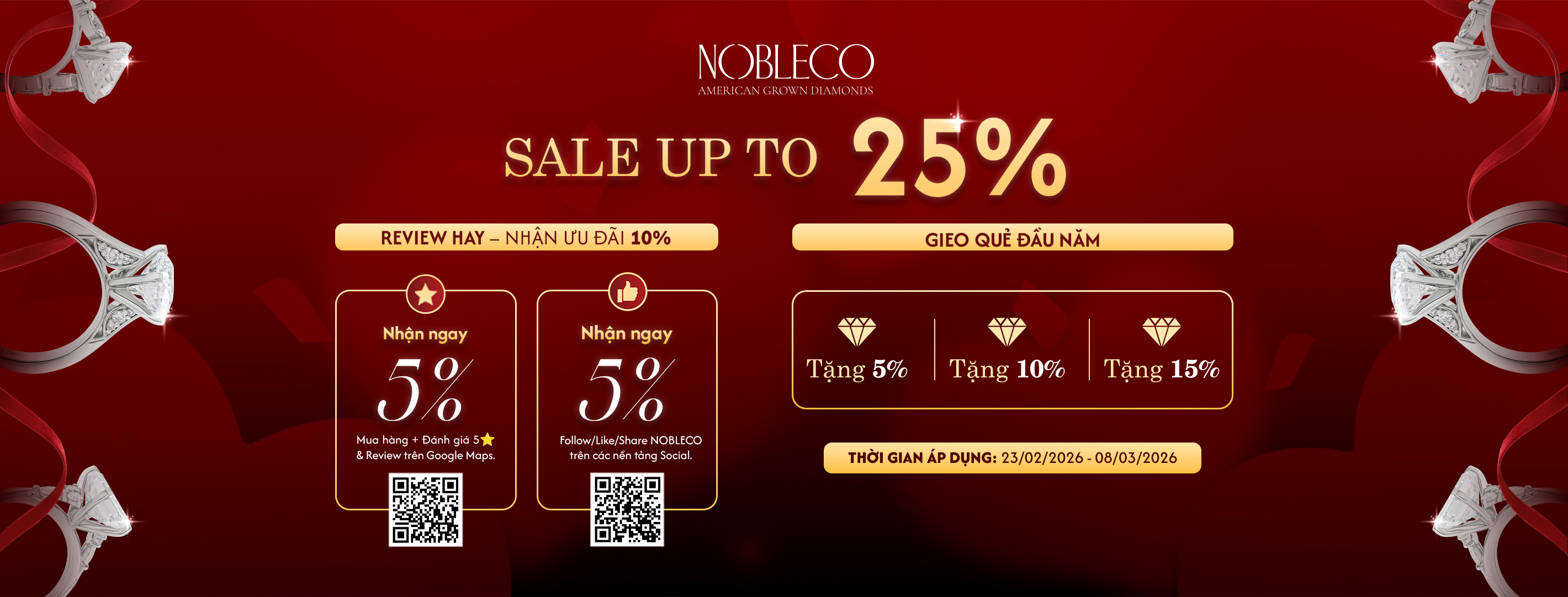 Chương trình khuyến mại NOBLECO