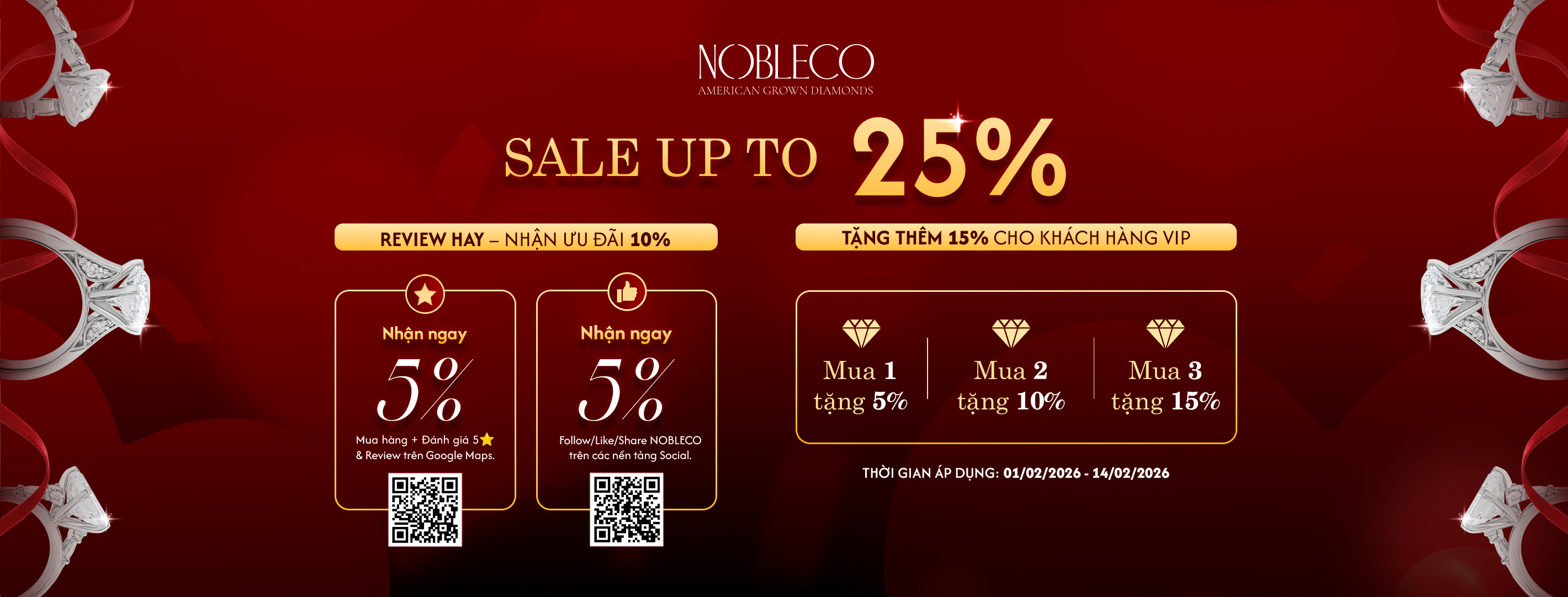 Chương trình khuyến mại NOBLECO